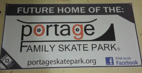 Help Us Raise the Official Portage Family Skate Park Banner!